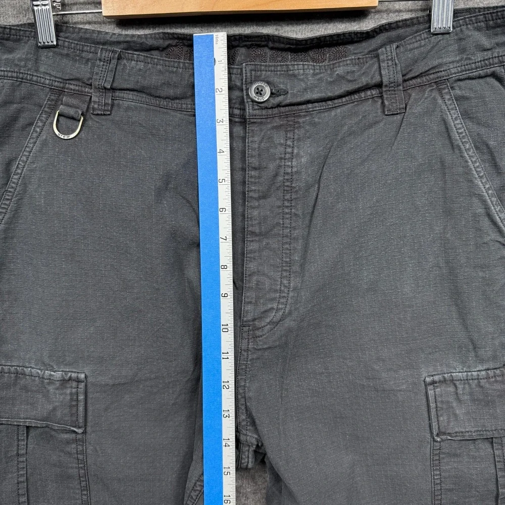 Drew House Pants Mens 34 Black Ripstop Cargo Pocket Utility Gorpcore Streetwear